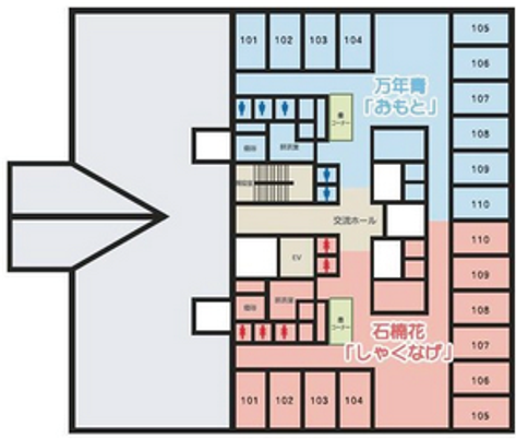 施設の案内図
