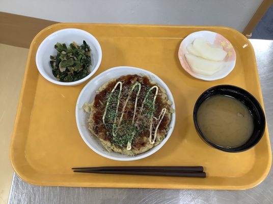 栄養満点の食事例