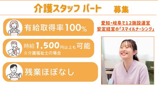 介護スタッフの募集画像
