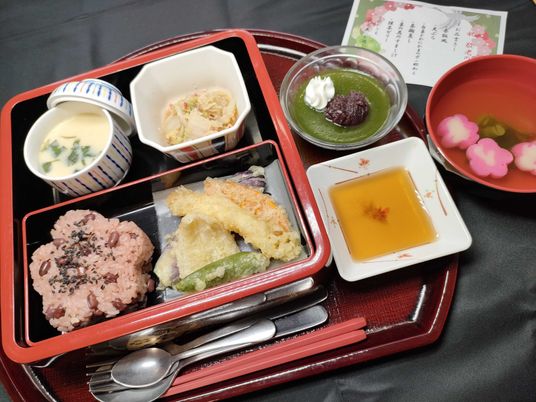 季節料理の献立  