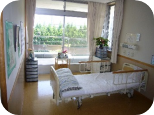 明るい自然光の居室