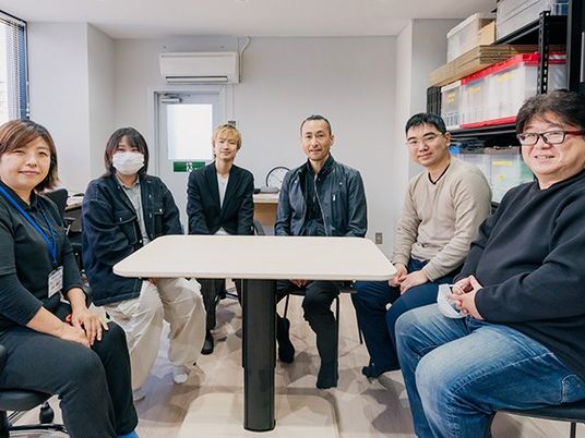 スタッフが集う休憩室  