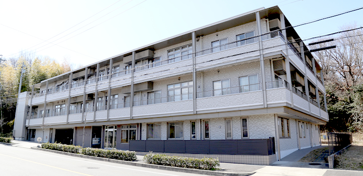 ショートステイしだみ敬愛園の外観
