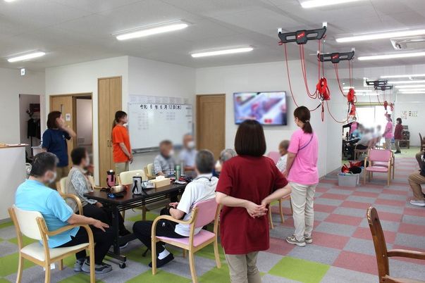 機能訓練室の風景