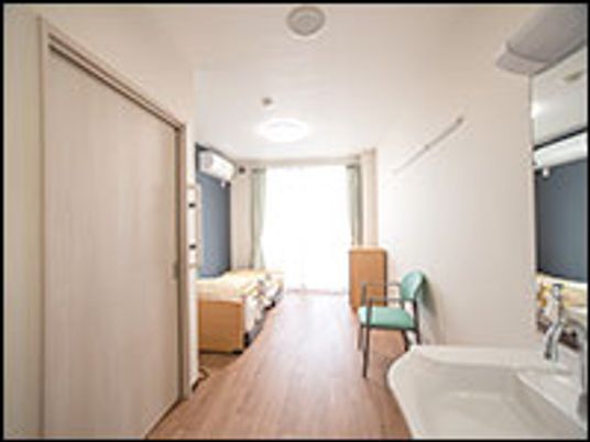 自然光が入る居室