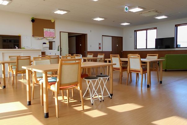 ゆとりのある共用スペース