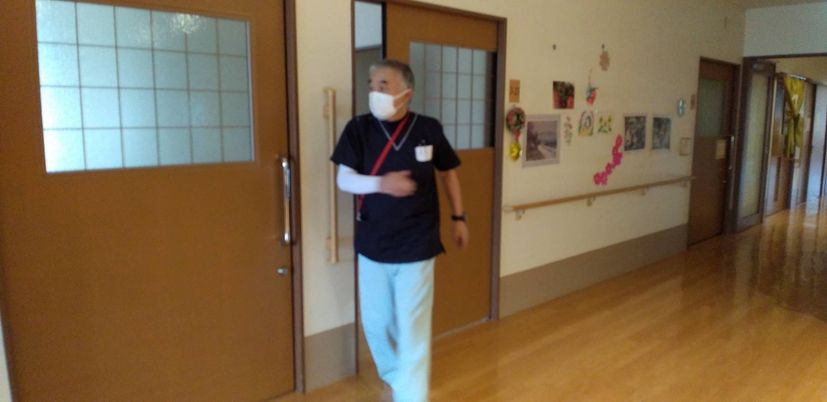 明るい廊下