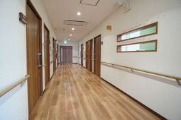 廊下の明るい様子