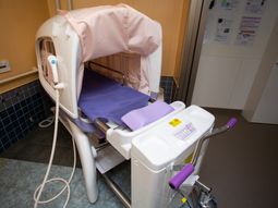 最新の入浴介助機器