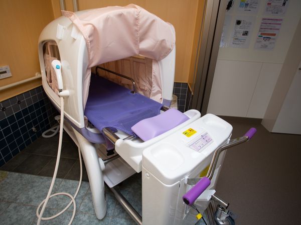 最新の入浴介助機器