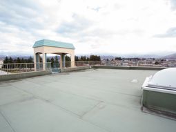 広がる景色のテラス