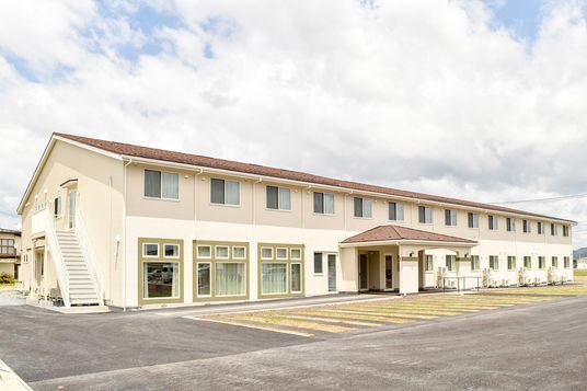 温かみのある建物外観