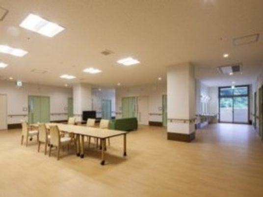広い共用スペース  