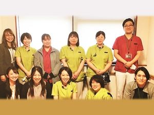 スタッフ集合の休憩室  