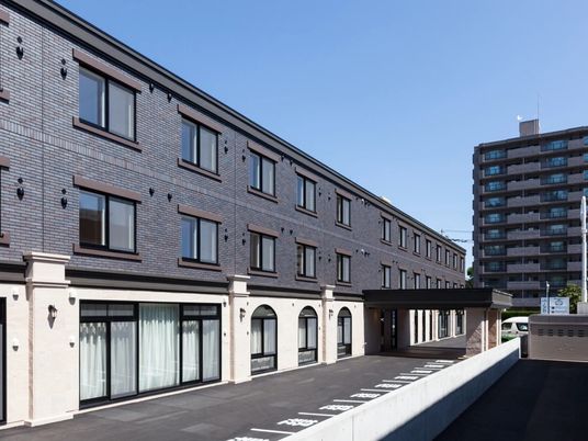 外観の建物正面  
