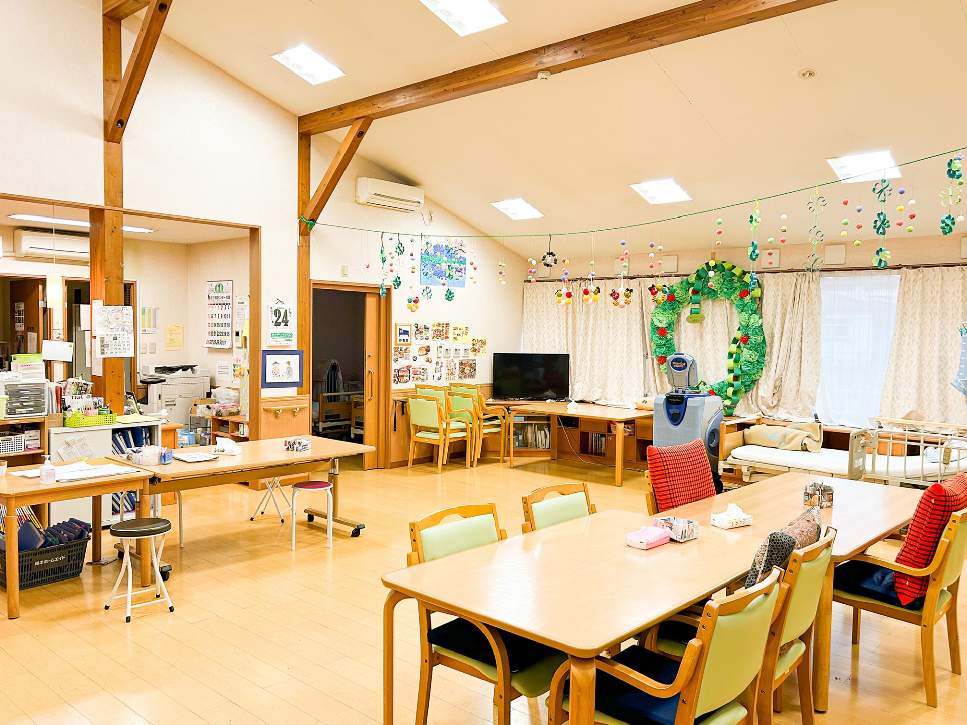 かりんの里デイサービスセンターうららかの外観
