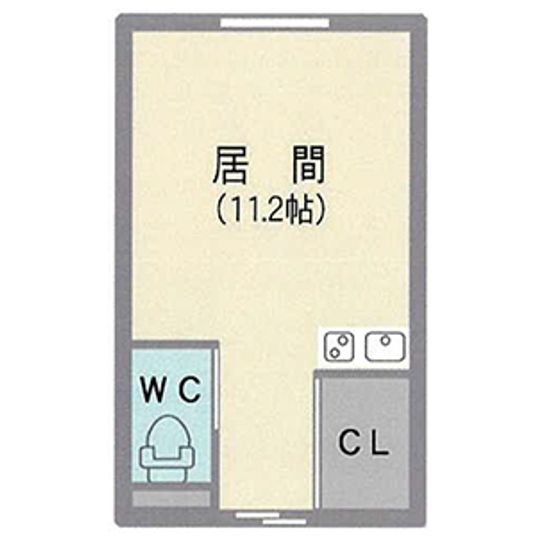 居室の間取り図