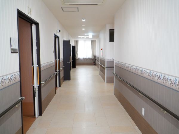 清潔な廊下の様子