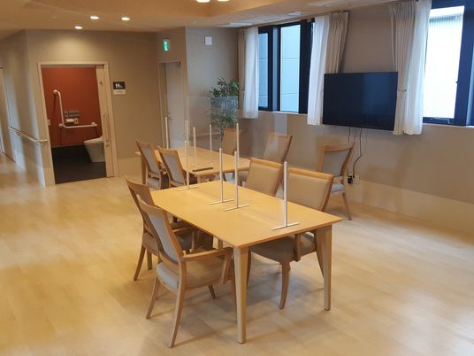 ダイニングの居心地の良い空間