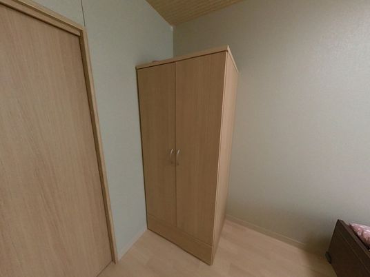 木製のクローゼット