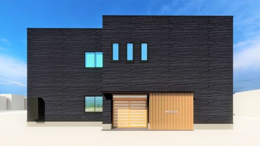 モダンな建物の外観