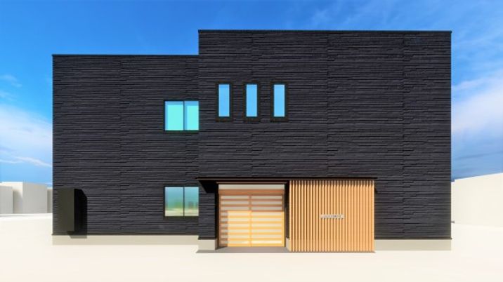 モダンな建物の外観