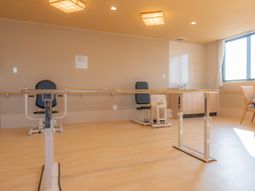 訓練機器のある部屋