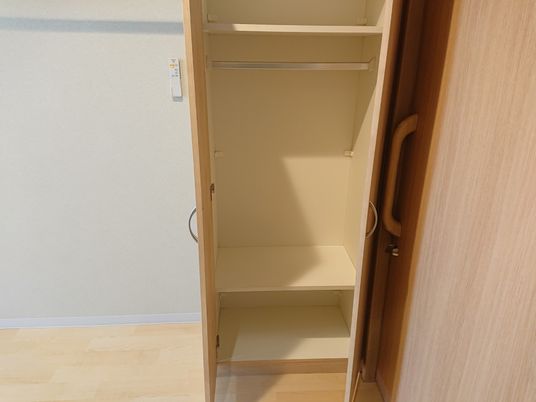 居室の整理用クローゼット