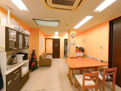 スタッフ食堂の風景