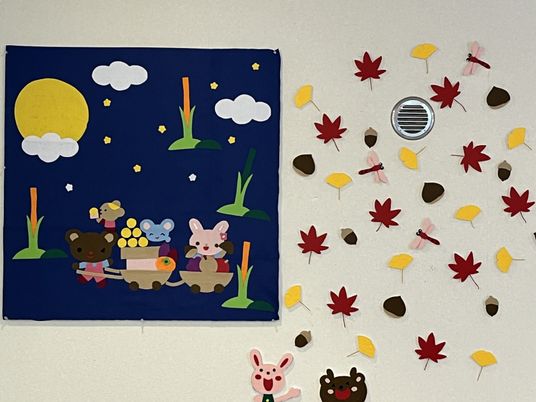 クリエイティブな壁装飾