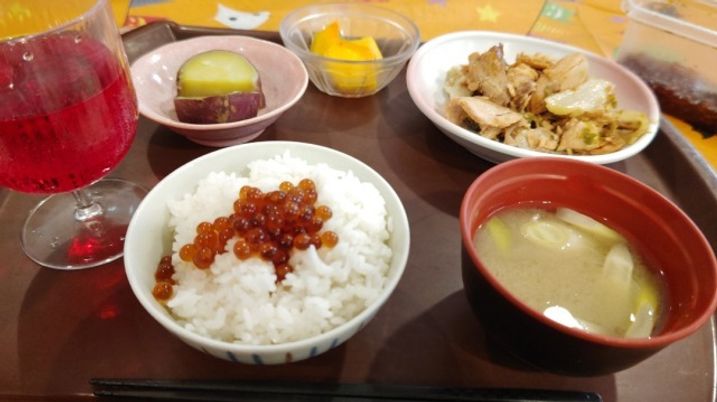 和食の食事セット