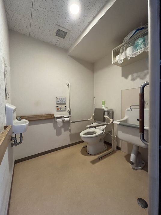 介護施設の整備されたトイレ