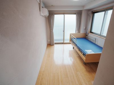 エアコンが設置された居室