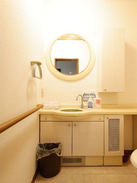 清潔なトイレ設備
