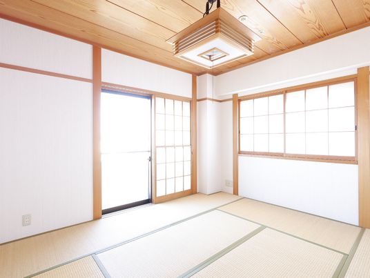 和室の清潔な居室