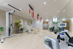 明るい機能訓練室