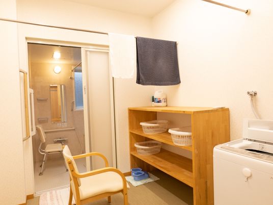 整った洗面浴室の環境