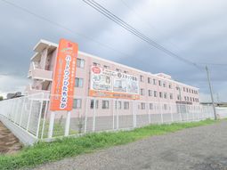 明るい色の外観