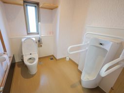 バリアフリーのトイレ