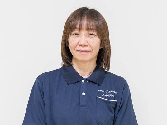 スタッフの前向きな表情