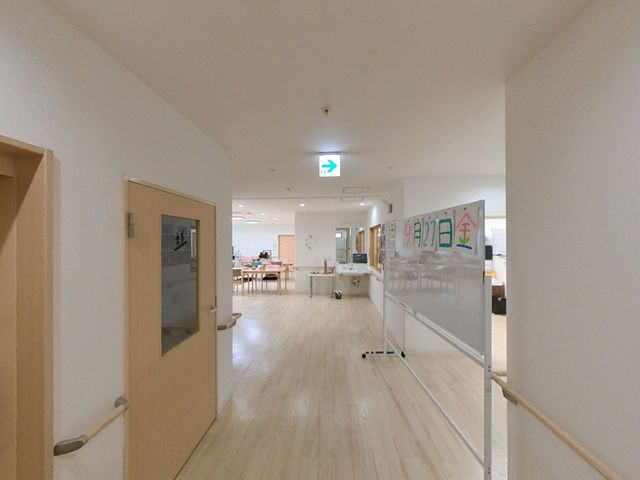 広々とした共有スペース