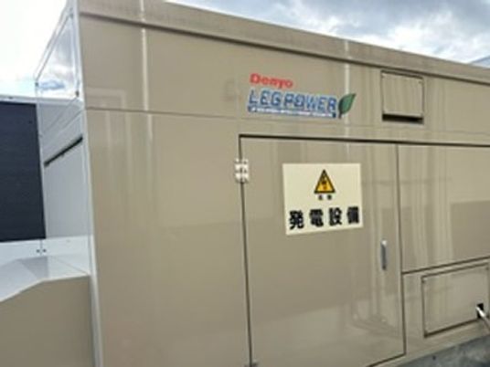 発電設備の屋外機器  