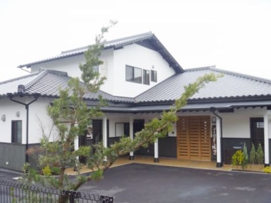 和風の外観  