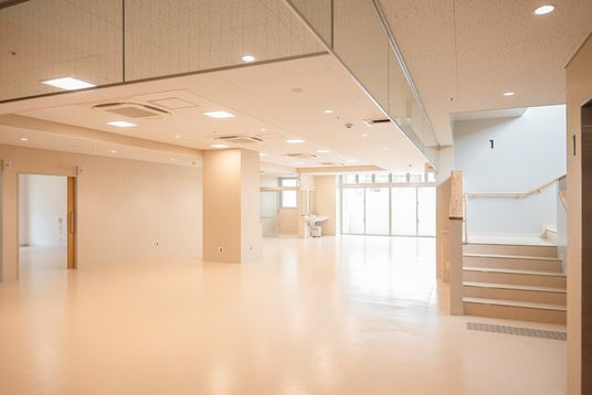 自然光溢れる室内