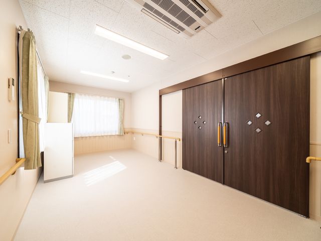 広々とした機能訓練室