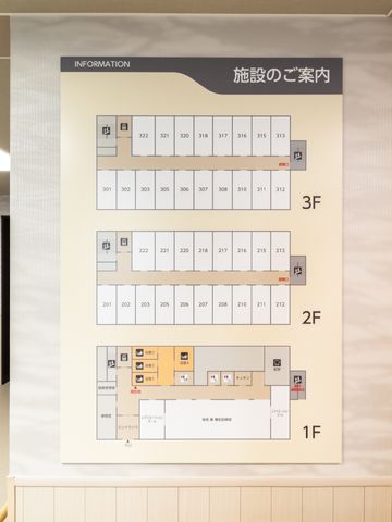 施設の案内図