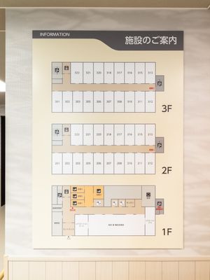 施設の案内図
