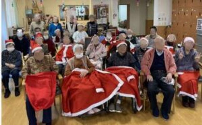 サンタ衣装の集い