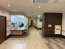 スタッフルーム前廊下