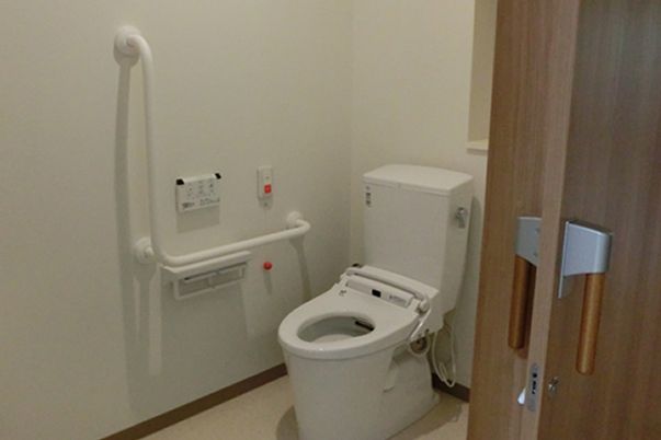 設備充実のトイレ